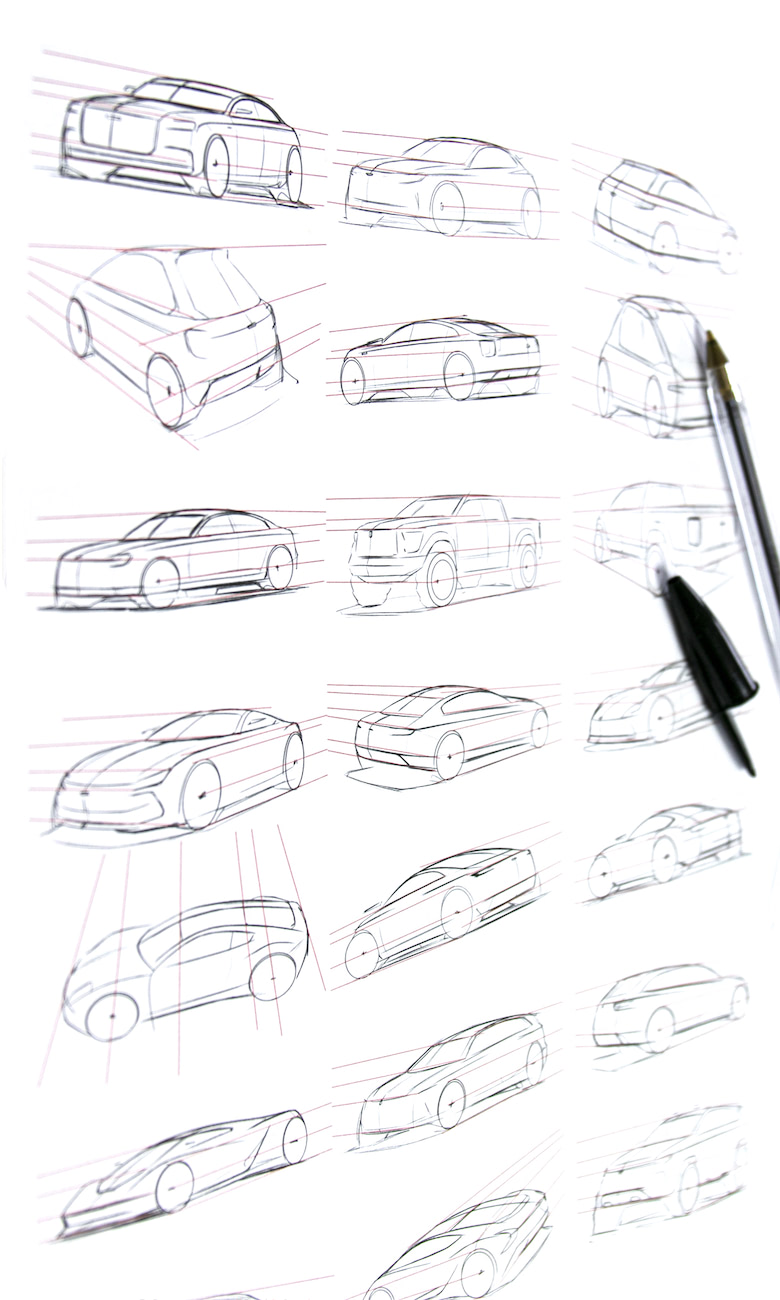 Car Design Sketches 2019 - “Sketch To Render” | Behance :: Behance